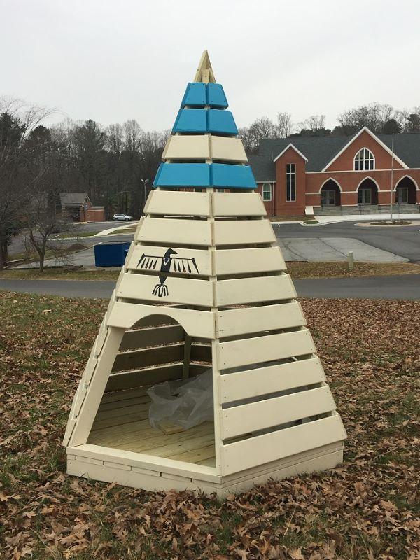 Teepee by Phillip Trees & Fletcher Feed & Seed & Jennings Builders
