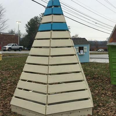 Teepee by Phillip Trees & Fletcher Feed & Seed  & Jennings Builders Supply