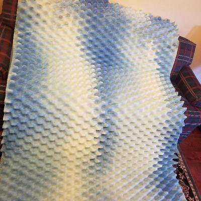 Memory Foam Pad For Queen Bed 57"wide x 83"long 