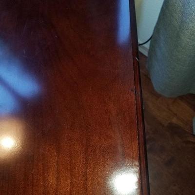 Modern Wood End Table Ethan Allen Look A Like 