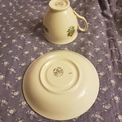 Duchess Fine Bone China Cup & Saucer Canada Horse 