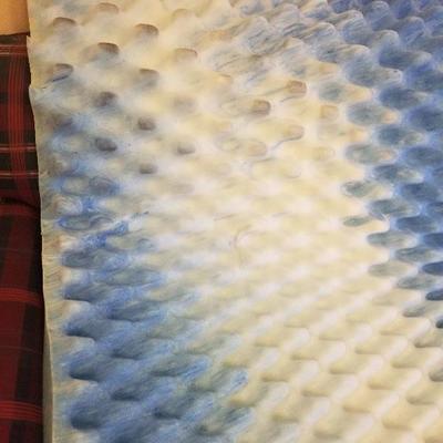 Memory Foam Pad For Queen Bed 57"wide x 83"long 