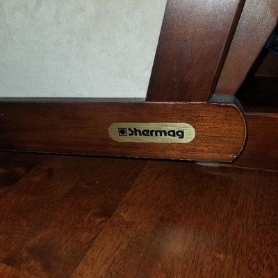 Shermag Glider With Ottoman 