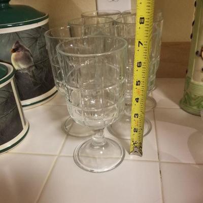 7 Glass Heavy Drinking Glasses 