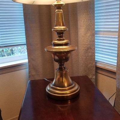 Vintage Brass Lape Double Shade