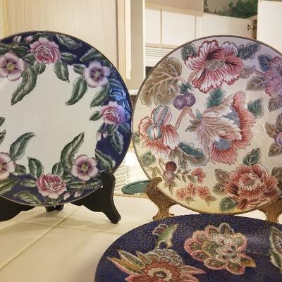 4 Andrea By Sadak Decorative Plates From China 10.25"
