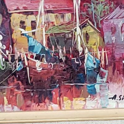 A. Simpson Framed Art