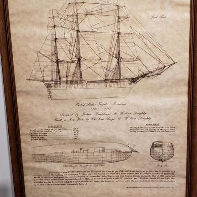 Maritime Boat Architectural Drawings Lot