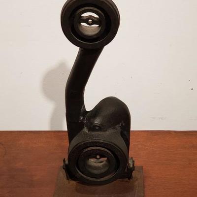 Industrial Inspired Metal Sculpture by Harry Neyer