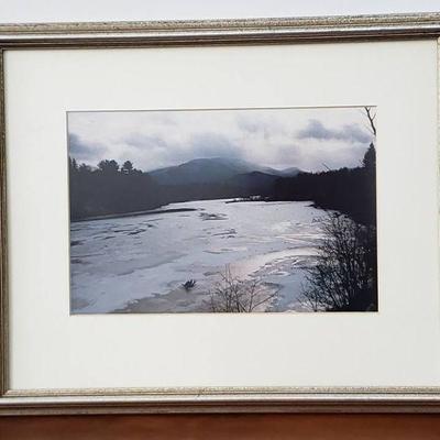 Riverscape Framed Photograph