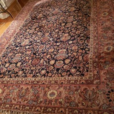 Vintage Wool "Unlocking the World Museum Carpet Treasure" Rug