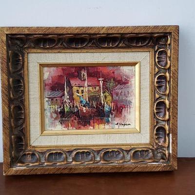 A. Simpson Framed Art