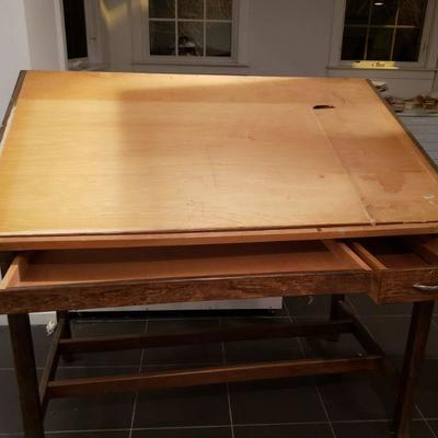 Professional Artist Architect Adjustable Drafting Table with Electricity 
