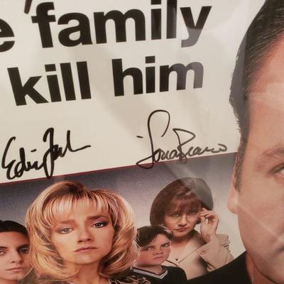 Original The Sopranos HBO Poster w/Authentic Signatures Entire Cast