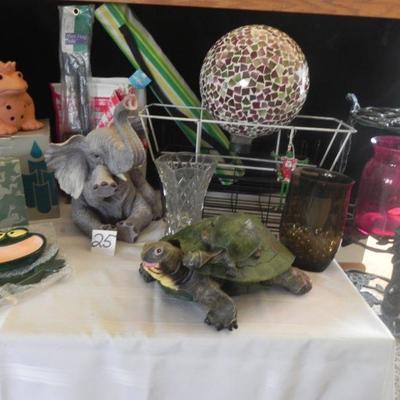 Frog, Turtle & Elephant?