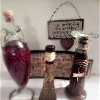 Bottle Decor