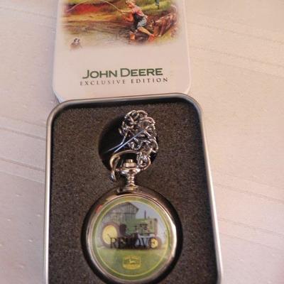 John Deere Art & Pocket Watch