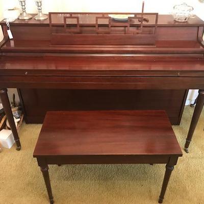 Small Upright Piano by J.R.Reed