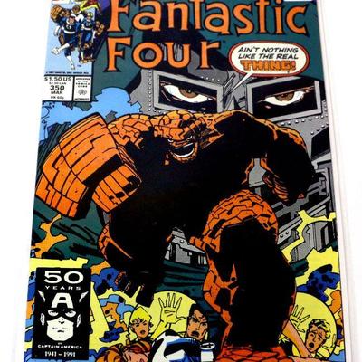 FANTASTIC FOUR #350 Comic Book 1990 Marvel Comics High Grade