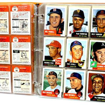 1953 Topps Archives Complete Baseball Card Set 1-337 NM/MT (1991) Mickey Mantle