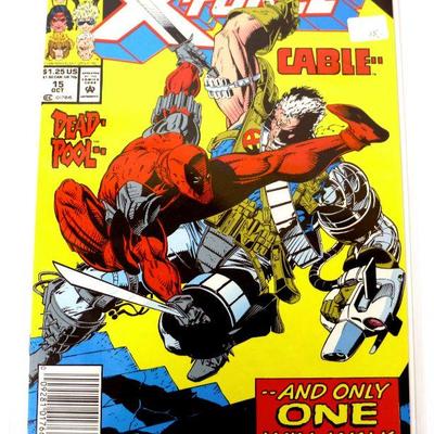 X-FORCE #15 Comic Book - 1992 Marvel Comics - High Grade