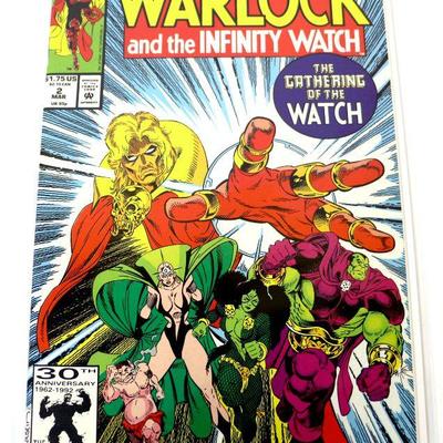 WARLOCK & The Infinity Watch #1 #2 Comic Book Set 1991 Marvel Comics NM