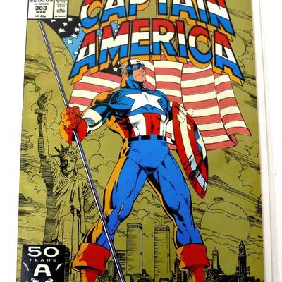 CAPTAIN AMERICA #383 Special Triple-Sized 50th Anniversary Issue 1991 Marvel
