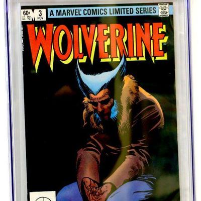 WOLVERINE #1 #2 #3 #4 All Graded CGC 9.4 - 9.2 Marvel Comic Books Set - RARE