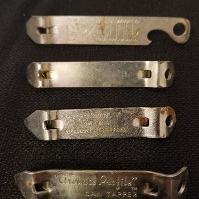 Lot of 7 Vintage Bottle Openers COORS EKCO BLATZ Beer - #72-A