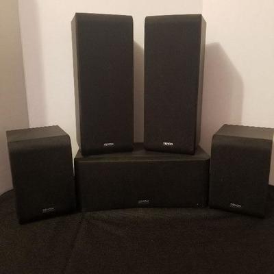 Denon Surround Sound Speakers SC-391 - #57-A