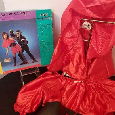 1991 Masquerade Lil Red Riding Hood Costume EX Cond - #26-A