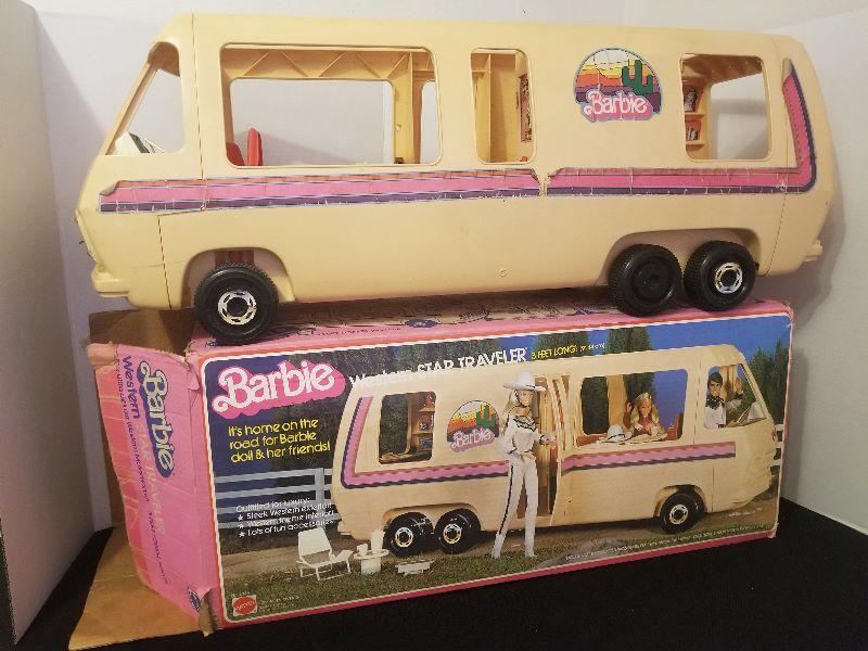 Vintage 1981 Barbie Western Star Traveler RV With BOX 38 A EstateSales