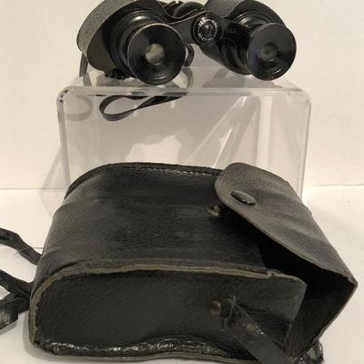 Vintage Pair Of AIRGUIDE USA Binoculars With Case - #46-A