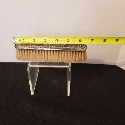 Antique Silver Tone Brush Stamped "Extra Quality 461" - #78-A