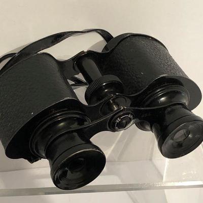 Vintage Pair Of AIRGUIDE USA Binoculars With Case - #46-A