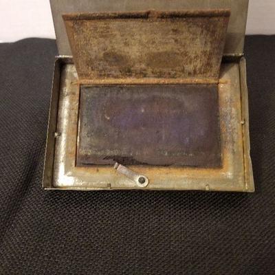 Antique "PERFECT" Box Of Metal Letters & Numbers Stamps - #71-A