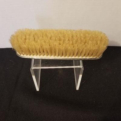 Antique Silver Tone Brush Stamped "Extra Quality 461" - #78-A