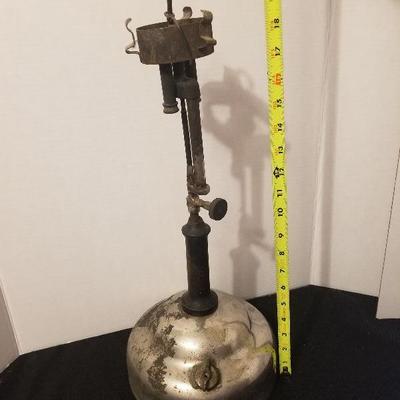 OLD Oil lamp Burner? Heater? Would make a cool repurposed lamp - #5-A