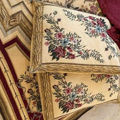 Woven Tapestry Jacquard Best of Flanders Belgian King Size Bedspread Coverlet