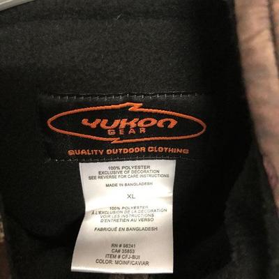  Yukon Gear Casual Fleece Jacket NEW XL