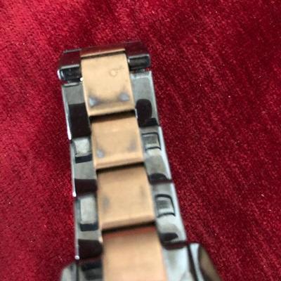 #42 Fossil Copper & Titanium Wrist Watch 