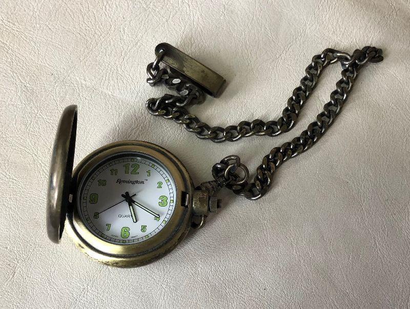 REMINGTON POCKET WATCH | EstateSales.org