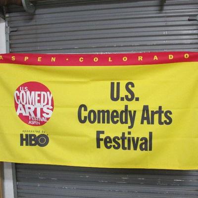 U.S. Comedy Arts Festival Banner - Aspen Colorado