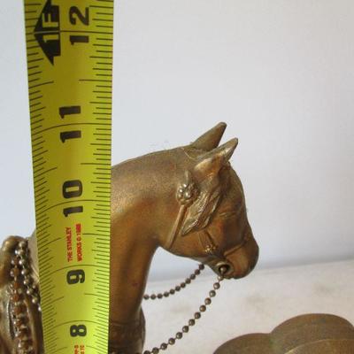 United Mantle Horse Clock