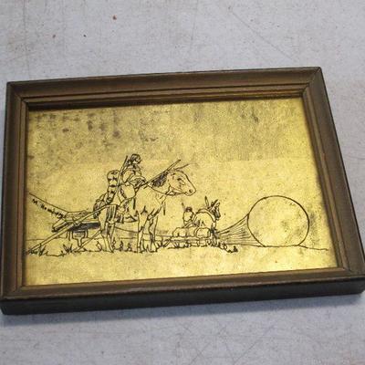 Corate Gold Leaf Picture