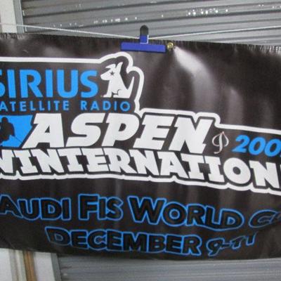AUDI FIS World Cup Banner - Aspen