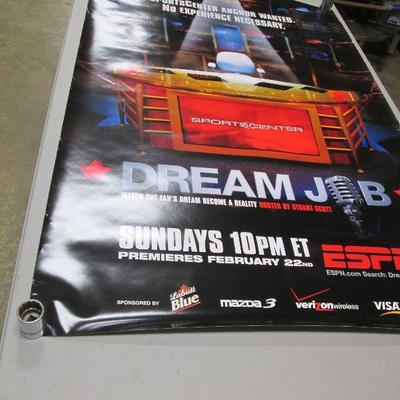 ESPN Dream Job Poster - Sports Center Anchor Wanted Poster