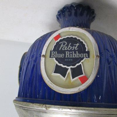 Pabst Blue Ribbon PBR Beer Light Wall Sconce Sign 
