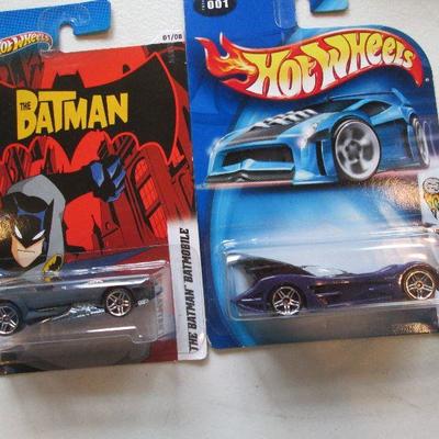 Lot 10 - Variety Of Hot Wheels Cars - Batman