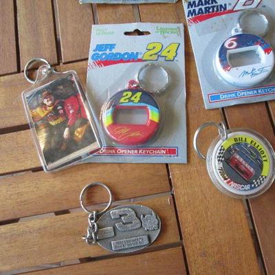 Lot # 27 - Variety Of NASCAR Keychains